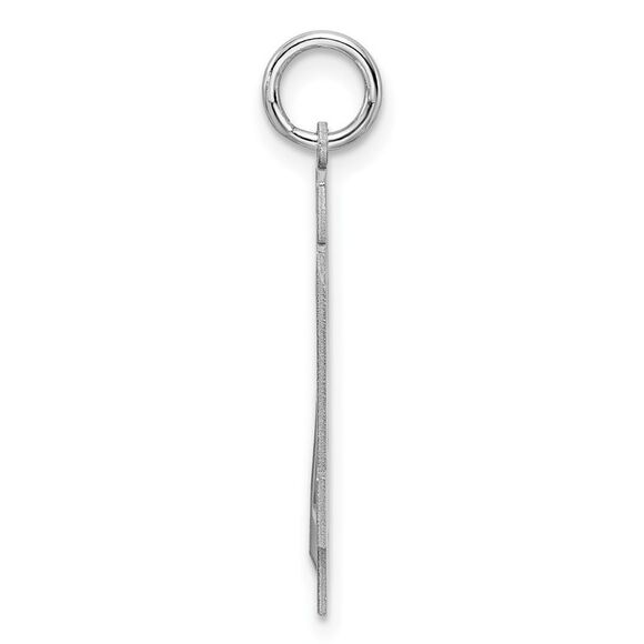 Sterling Silver, Jersey Collection, Large Number 24 Pendant